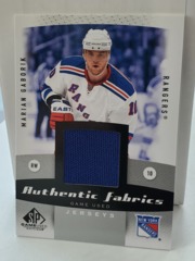 2010-11 SP Game Used Edition Authentic Fabrics Jersey Marian Gaborik #AF-GA