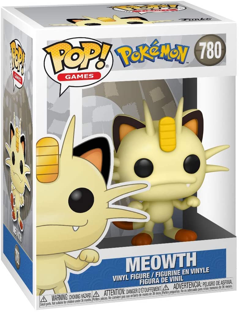 POP! Games Pokémon Meowth Vinyl Figure #780