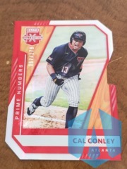 2021 Elite Extra Edition Prime Numbers Die Cut #126 Cal Conley 067/179
