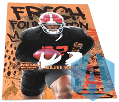 Najee Harris 2021 Skybox Metal Universe Champions Fresh Foundation Copper Rookie #FF23