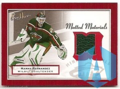2005-06 Upper Deck Bee Hive Matted Materials Manny Fernandez #MM-MF