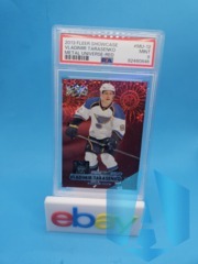 2013-14 Fleer Showcase Metal Universe PMG Red /75 Vladimir Tarasenko PSA 9 RC