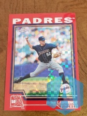 2004 Topps Chrome Red X-Fractor #184 Brian Lawrence