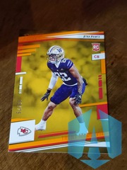 2022 Panini Prestige Trent McDuffie #334 Orange Premium Rookie 08/75