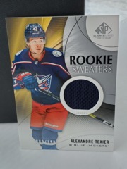 2019-20 Upper Deck SP Game Used Sweaters 083/199 Alexandre Texier #RS-AT Rookie RC