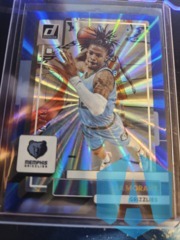 2022-23 Panini Donruss 156 Burst Blue /49 Ja Morant