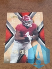 2021 Wild Card Matte Brian Robinson Jr. #MXP-5 RC Rookie X-Plode 104/125