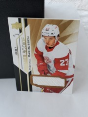 2018-19 Upper Deck Premier Jersey Michael Rasmussen #93 Rookie RC