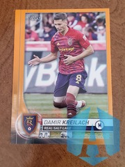 2020  Topps MLS Soccer Damir Kreilach #90 Orange Parallel 11/25