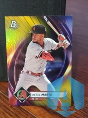2022 Bowman Platinum Ketel Marte #55 Gold 28/50 Arizona Diamondbacks