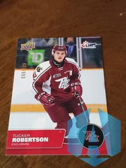 2021-22 Upper Deck CHL Hockey TUCKER ROBERTSON #2 UD EXCLUSIVES Parallel  099/100