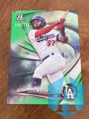 2022 Bowman Platinum Luis Rodriguez #TOP-44 Emerald Ice Foilboard 290/299 Dodgers