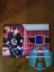 2006-07 Upper Deck UD Game Jersey Ed Jovanovski #J-EJ