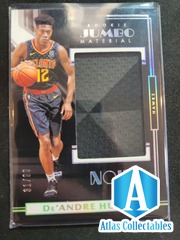 2019-20 Panini Noir Rookie Jumbo Material /99 De'Andre Hunter #RJ-DAH Rookie RC
