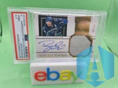2011 PANINI DOMINION PEERLESS PATCHES AUTOGRAPHS #13 Ryan Kessler PSA  9