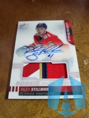 2019-20 Upper Deck Premier 221/249 Riley Stillman Rookie Patch Auto Panthers
