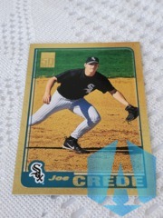 2001 Topps 50 Years Gold #T160 Joe Crede 0132/2001 Chicago White Sox