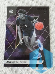 2021-22 Chronicles Recon #124 JALEN GREEN RC BLACK Rockets Rookie