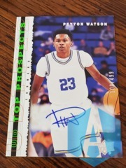 2022 UD Goodwin Champions Top Prospects Auto #TP-PW Peyton Watson 100/499