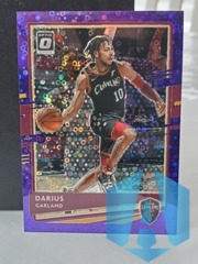 2020-21 Panini Donruss Optic Fast Break Purple Prizm 89/95 Darius Garland #129 Cavaliers