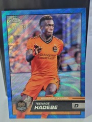 2023 Topps Chrome MLS Teenage Hadebe #109 Blue Wave 053/199