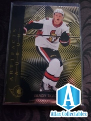 2020-21 Upper Deck Artifacts Aurum Brady Tkachuk Senators #A-14 Un-Scratched