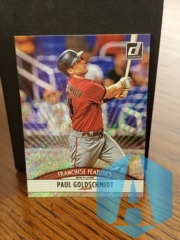 2019 Donruss Franchise Features Rapture Paul Goldschmidt Pete Alonso #FF17 Rookie