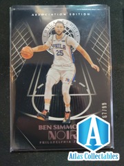 2019-20 Panini Noir Association Edition /99 Ben Simmons #15