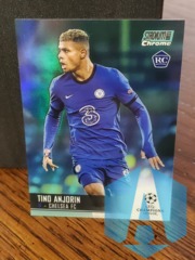 2020-21 Stadium Club Chrome UEFA Aqua #11 Tino Anjorin 003/199 RC