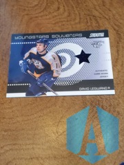 2002-03 Stadium Club YoungStars Souvenir #YSS-8 David Legwand JERSEY