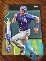 2020 Topps Series One Hunter Dozier #54 0798/2020 Kansas City Royals