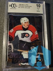 1995-96 Fleer Ultra Extra Crease Crashers John LeClair #5 BCCG 10