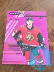 2020-21 Upper Deck Synergy FX Rookies Purple 307/349 Josh Norris #FXR-JN