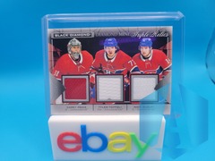 2021-22 Black Diamond Mine Triple Relics Price / Toffoli / Suzuki TRIPLE JERSEY