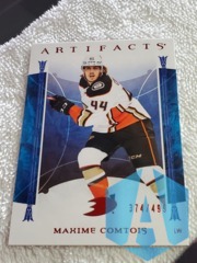 2022-23 Upper Deck Artifacts Ruby 374/499 Maxime Comtois #28