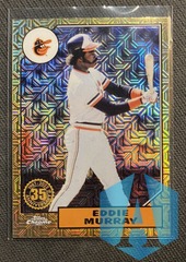 2022 Topps Series 1 EDDIE MURRAY GOLD MOJO REFRACTOR #T87C-99