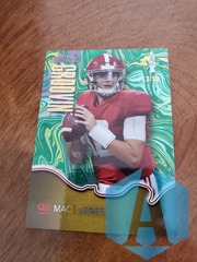 2021 Wild Card Alumination Groovin Gold Mac Jones #GG-4 Rookie Patriots RC 3/50