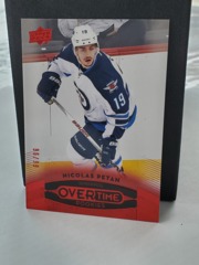 2015-16 Upper Deck Overtime Rookies Red 96/99 Nicolas Petan #107 Winnipeg Jets