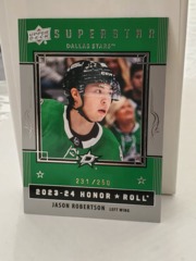 2023-24 Upper Deck Series 1 Superstar Honor Roll #HR-33 Jason Robertson