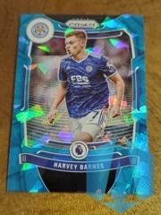 2021-22 Panini Prizm Premier League Blue Ice #24 Harvey Barnes 08/75