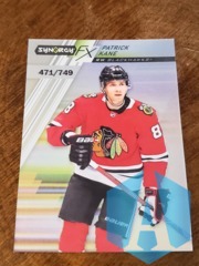 2020-21 Upper Deck Synergy FX 471/749 Patrick Kane #FX-2