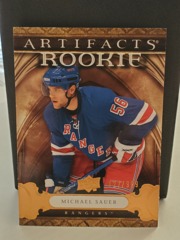 2009-10 Upper Deck Artifacts Rookie 122/999 Michael Sauer #194 Rangers