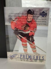 2007-08 Upper Deck Ice Premieres Bryan Bickell #132 Acetate 1905/1999 Blackhawks