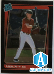 2021 Donruss Optic Pavin Smith Black Parallel SP #88 Rated Rookie #’d /149 Mint