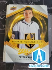 2020-21 MVP Hockey Peyton Krebs RF-2 Rookie Formations RC