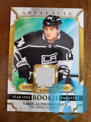 2020-21 UD Artifacts Nikolai Prokhorkin Year One Rookie Sweaters Jersey #RS-NP