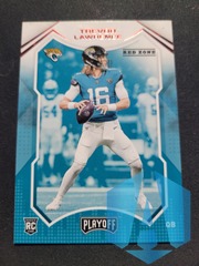 2021 Panini Playoff - Trevor Lawrence #201 Jacksonville Jaguars Red Zone ROOKIE