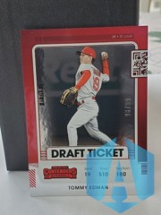 2021 Panini Contenders Draft Ticket Red #27 Tommy Edman 98/99 St. Louis Cardinals