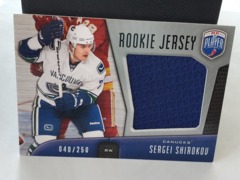 2009-10 Upper Deck Be a Player Jersey 040/250 Sergei Shirokov #RJ-SS