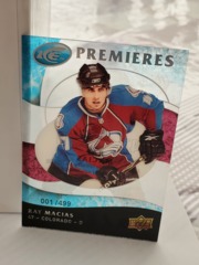 2009-10 Upper Deck Ice Premieres Acetate 001/499 Ray Macias #168 Avalanche